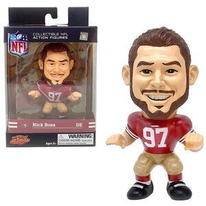 Nick Bosa (San Francisco 49ers) NFL Big Shot Ballers S2 5" Figure